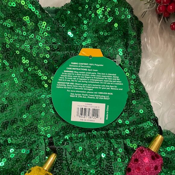 Glamorous Christmas Dress for Dogs!  NWT  Size Small - Picture 4 of 8